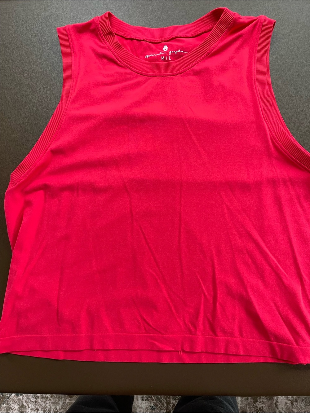 Spiritual Gangster- Women’s Sleeveless Crewneck Tank Top - Hot Pink
